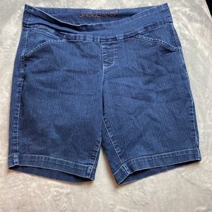 Womens Jag Pull On Jeans Shorts Size 16W